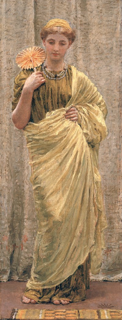 Der vergoldete Fächer von Albert Joseph Moore